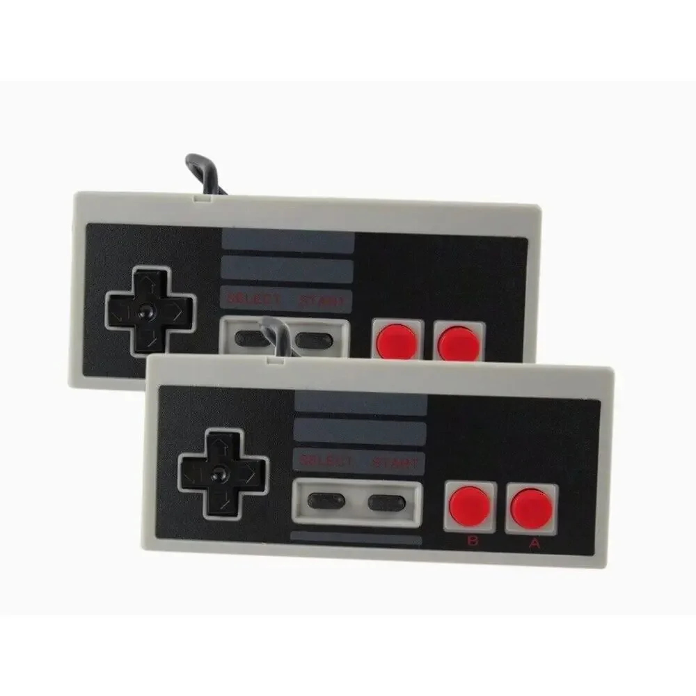 Nintendo NES Original Console Wired Controllers Remote Bundle of 2